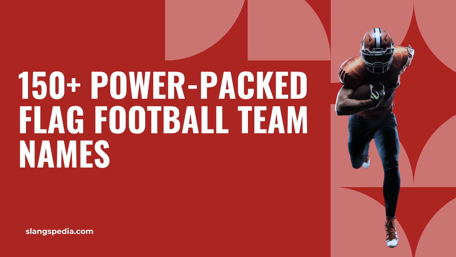 150+ Power-Packed Flag Football Team Names