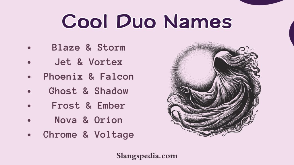 Cool Duo Names