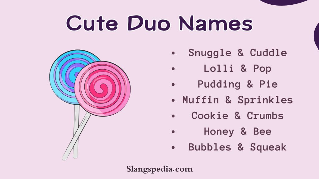Cute Duo Names