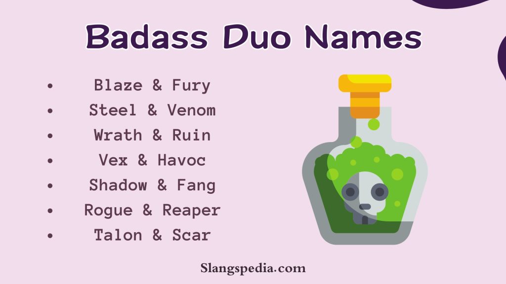 Badass Duo Names