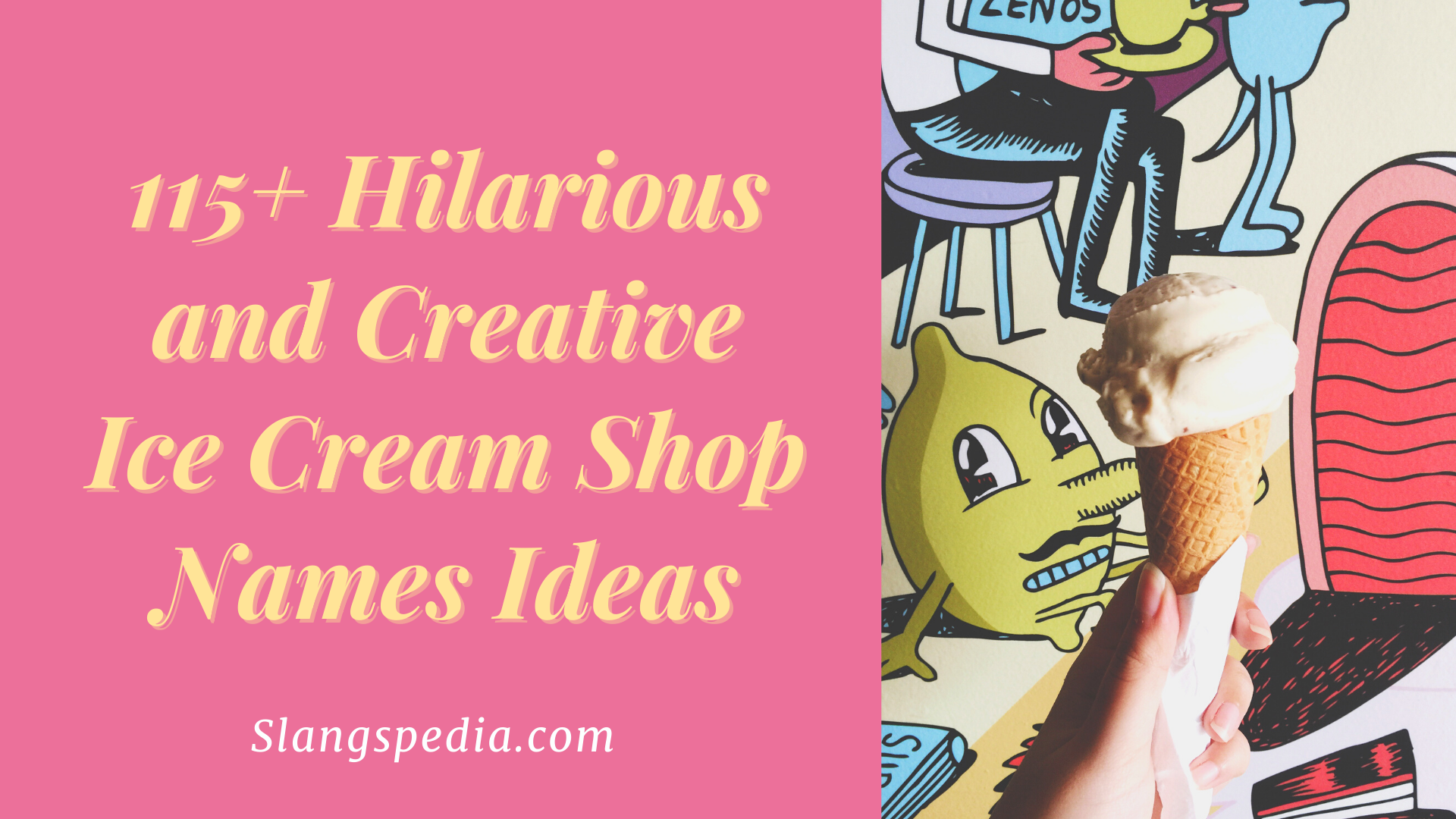 115+ Hilarious and Creative Ice Cream Shop Names Ideas